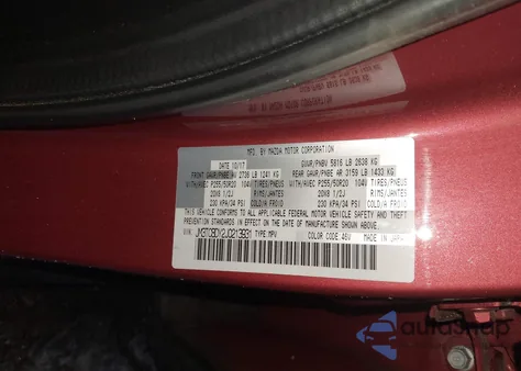 2018 Mazda Cx-9 Grand Touring z USA, uszkodzony, nr VIN JM3TCBDY2J0213931